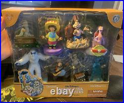 Disney Theme Park Character Collectible Figures Set Splash Mtn. Haunted Mansion