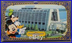 Disney Theme Park Collection Contemporary Resort Monorail Toy Accessory COMPLETE