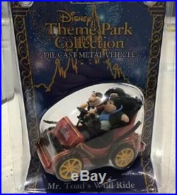 Disney Theme Park Collection Die Cast Metal Vehicle Mr. Toads Wild Ride Retired