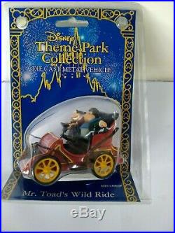 Disney Theme Park Collection Die Cast metal Vehicle Mr. Toads Wild Ride RETIRED
