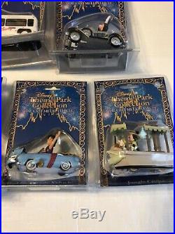 Disney Theme Park Collection Metal Die Cast Rides Total 9 New In Packages
