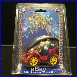 Disney Theme Park Collection Mr. Toad's Wild Ride Die Cast Metal Vehicle RETIRED