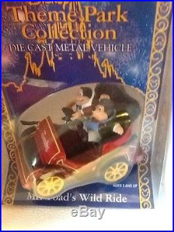 Disney Theme Park Collection Mr Toad's Wild Ride New Sealed Retired Htf