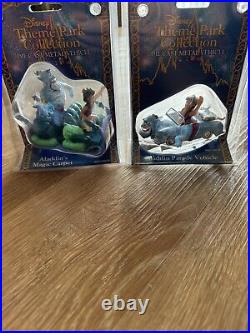 Disney Theme Park Come Ton Die Cast Metal Vehicle Aladdin Set Of Two-Retired