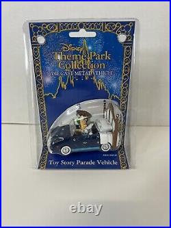 Disney Theme Park Die Cast Collectible Toy Story Parade Car Buzz And Woody