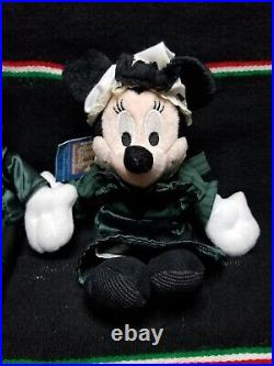 Disney Theme Park Edition Haunted Mansion Mickey & Minnie Plush Set