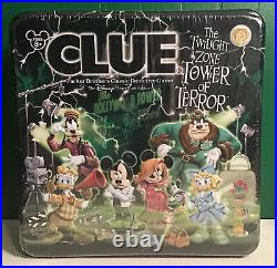 Disney Theme Park Edition Twilight Zone Tower of Terror CLUE Hasbro Game SEALED