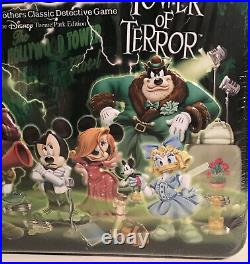 Disney Theme Park Edition Twilight Zone Tower of Terror CLUE Hasbro Game SEALED