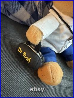 Disney Theme Park Edition Winnie The Pooh DR DOCTOR Bee Plush 8 RARE NWT HTF