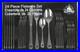Disney Theme Park Exclusive Mickey Icon 24 Piece Flatware Set Silver