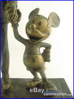 Disney Theme Park Exclusive PARTNERS Walt & Mickey Mouse 14 Faux Bronze Statue