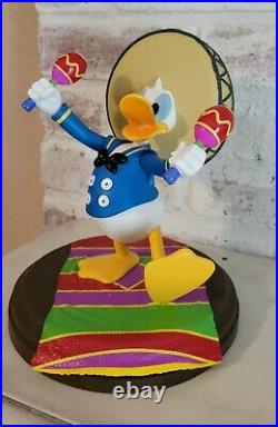 Disney Theme Park Merchandise Donald Duck Three Caballeros Figurine