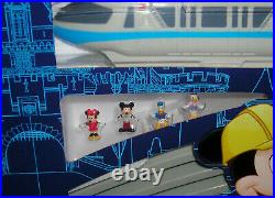 Disney Theme Park Mickey & Friends Blue Monorail Playset