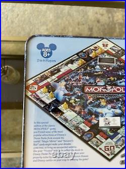 Disney Theme Park Monopoly Game Edition II Original 2007 (Factory Sealed)