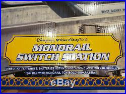 Disney Theme Park Monorail Playset Switch Station Pre-Owned Excellent Complete