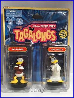 Disney Theme Park Tag A Long Donald Duck Bad & Good Donald New Old Stock