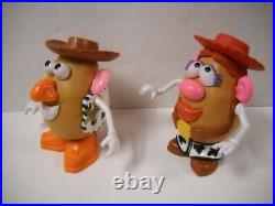 Disney Theme Park Toy Story Woody & Jessie 23 Piece Mr. Potato Head Set Cute