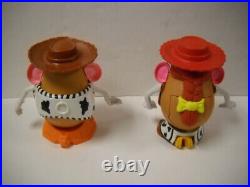 Disney Theme Park Toy Story Woody & Jessie 23 Piece Mr. Potato Head Set Cute