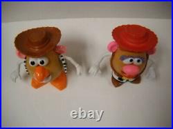 Disney Theme Park Toy Story Woody & Jessie 23 Piece Mr. Potato Head Set Cute