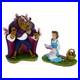 Disney Theme Parks Art Belle and The Beast 2 Figurine Set New with Box