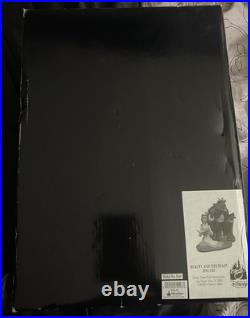 Disney Theme Parks Art Belle and The Beast 2 Figurine Set New with Box