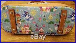 Disney Theme Parks Dooney and Bourke 2019 It's a Small World Satchel Purse-New