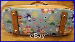 Disney Theme Parks Dooney and Bourke 2019 It's a Small World Satchel Purse-New