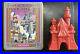 Disney Theme Parks Fantasyland Red/Coral Ceramic Castle & Castles Postcards Tin