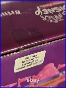 Disney Theme Parks Keys To The Magic Lot Set Small World Cinderella Play Mat Vtg