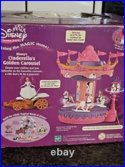 Disney Theme Parks Keys To The Magic Lot Set Small World Cinderella Play Mat Vtg