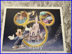 Disney Theme Parks Matching Set of 4 with authenticity