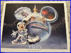 Disney Theme Parks Matching Set of 4 with authenticity