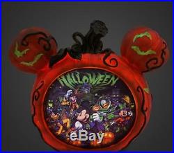 Disney Theme Parks Mickey Mouse and Friends Light-Up Pumpkin Halloween