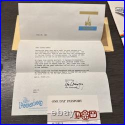 Disney Theme Parks One Day Passport late-1982 Vintage Disney World STILL VALID