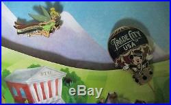 Disney- Trade City, USA Must See Attractions FRAME LE 50 SET 8 PINS