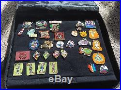 Disney Trading Pins & Disney Soda Fountain Bag DSF Includes 136 Pins DLR WDW LE