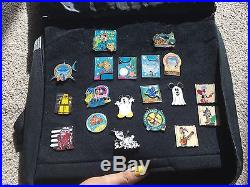 Disney Trading Pins & Disney Soda Fountain Bag DSF Includes 136 Pins DLR WDW LE