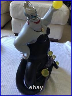 Disney URSULA Little Mermaid Big Figure Figurine Statue MASSIVE 27 Has Flaws