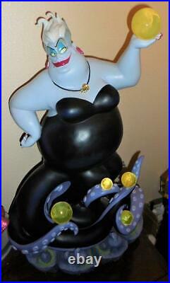 Disney URSULA Little Mermaid Big Figure figurines statue LIGHTS UP - 27 INCHES