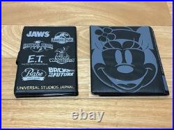 Disney & Universal Souvenir Medallion Set with Book, Used Disney & Universal Souvenir Medallion Set with Book, Used