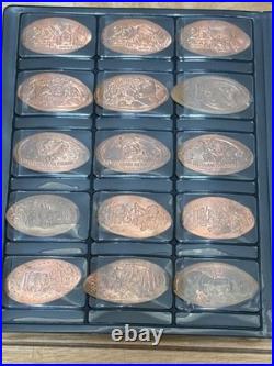 Disney & Universal Souvenir Medallion Set with Book, Used Disney & Universal Souvenir Medallion Set with Book, Used