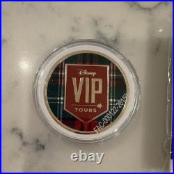Disney VIP Tours Exclusive Christmas Pin Set with Coin Disneyland/DCA 2025