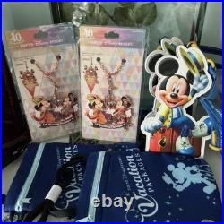 Disney Vacation Package Backpack Charm Set, 6 Pcs, Cute Angels, Used