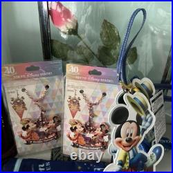 Disney Vacation Package Backpack Charm Set, 6 Pcs, Cute Angels, Used