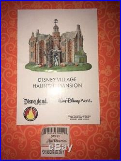 Disney Village Haunted Mansion Walt Disney World Disneyland Theme park RARE