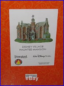 Disney Village Haunted Mansion Walt Disney World Disneyland Theme park Rare HTF