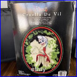 Disney Villains Cruella De Vil Doll Theme Park Exclusive 88010 New