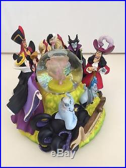 Disney Villains Fortune Teller Snowglobe Maleficent Theme Park Exclusive RARE