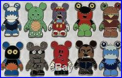 Disney Vinylmation Mystery Collection Urban Series #3 10 Pin Complete Set RARE
