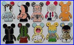 Disney Vinylmation Mystery Collection Urban Series #6 10 Pin Complete Set RARE